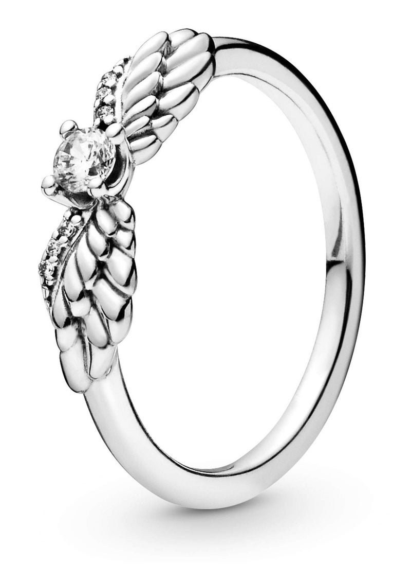 Pandora Violet - PANDORA Ring in Sterling Silver with Clear Cubic Zirconia - Image 1
