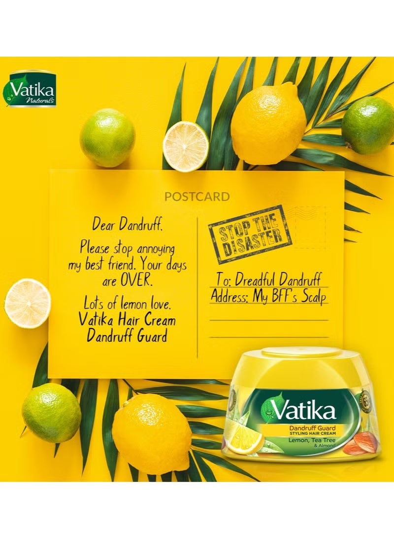 فاتيكا كريم تصفيف الشعر فاتيكا ناتشورالز للحماية من القشرة بشجرة الشاي والليمون 190 مل - Image 2