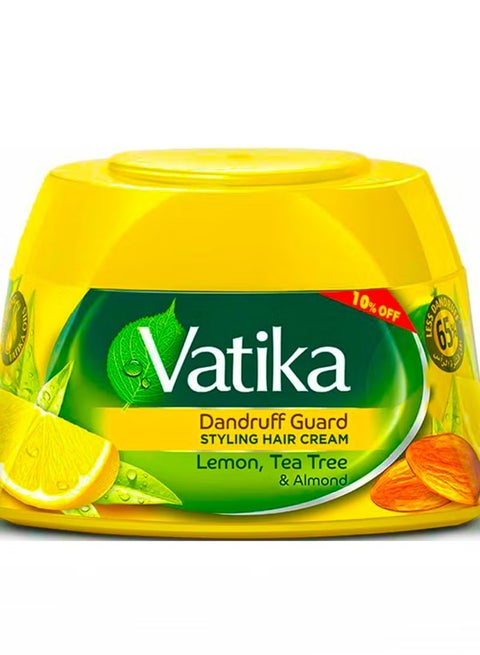 كريم تصفيف الشعر فاتيكا ناتشورالز للحماية من القشرة بشجرة الشاي والليمون 190 مل