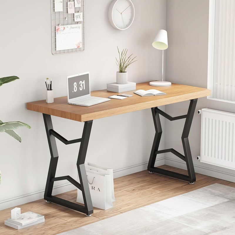 POLUNCA Black Metal Desk Legs Industrial Modern High Coffee Table Legs Bench Chair BaseSet of 228 H x197W - Image 3
