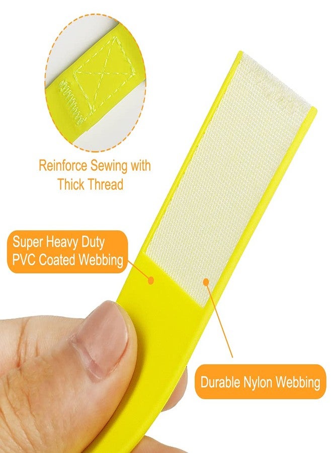 Vivifying Long Dog Leash, 20ft Waterproof Dog Training Leash for Outside, Durable PVC Long Line Lead with Padded Handle for Recall Training, Hiking, Swimming, Beach and Lake (Yellow) - Image 3