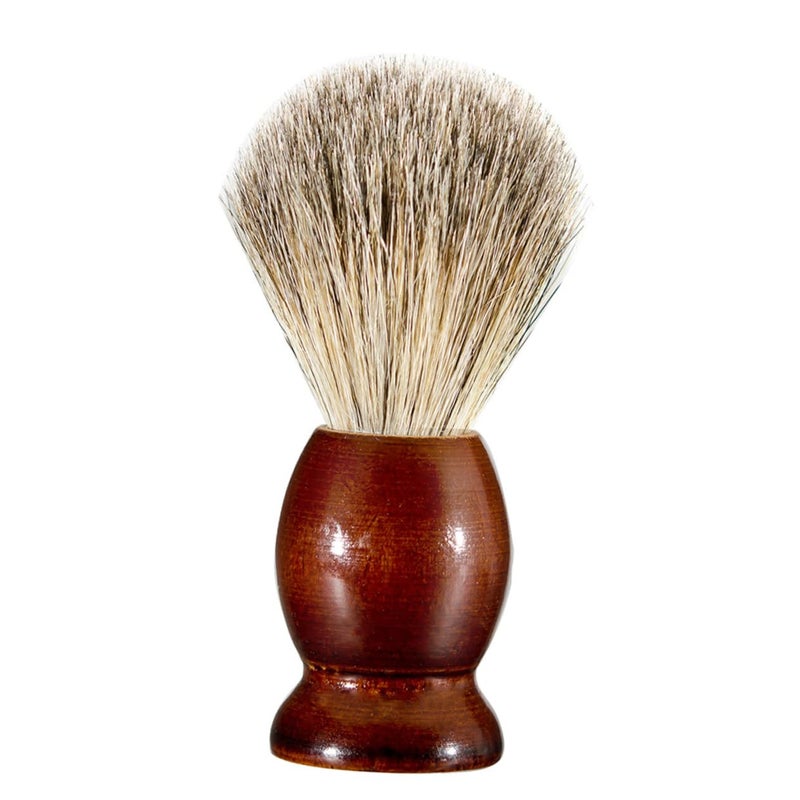 NOLITOY 3 قطع مجموعة العناية باللحية مع رف تخزين وعاء الحلاقة فرشاة للرجال - Image 2