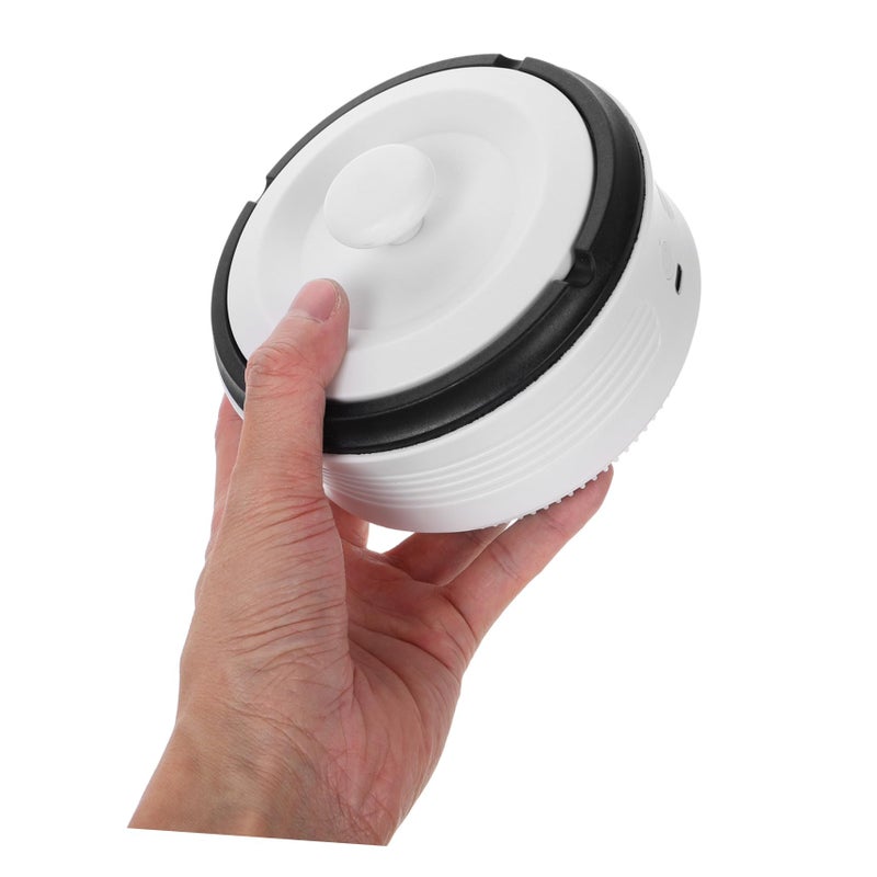 Smokeless Ashtray For Home Office And Car Travel Filtered Design Ivory White - Image 4