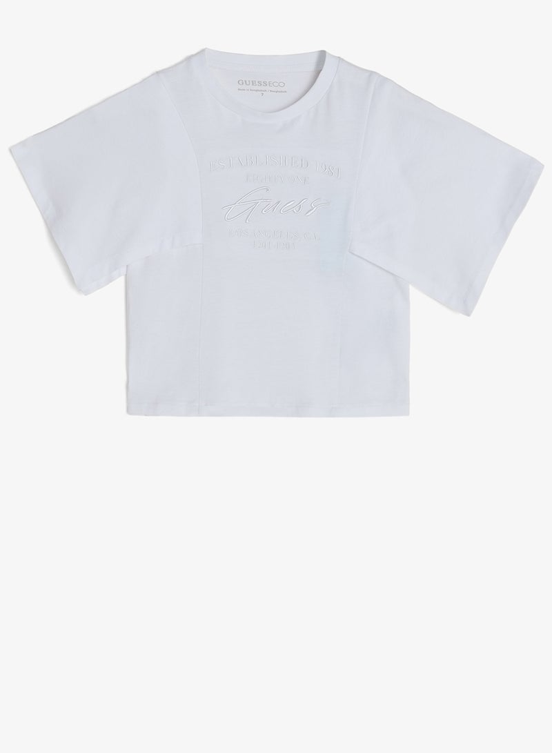 GUESS Youth Graphic Crew Neck T-Shirt - Image 1