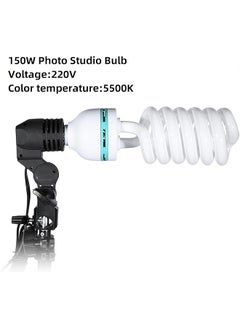 إيروريكس 6 قطع 135 واط توفير الطاقة LED E27 لمبات إضاءة 5500 كلفن استوديو التصوير الفوتوغرافي ضوء النهار  - Image 3