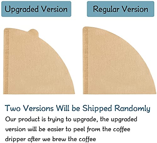 YQL Coffee Filter Paper,Size02 200 Count Natural Unbleached Disposable Coffee Filters Paper Fit for Drip Coffee Dripper - Image 3