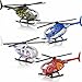 ArtCreativity Diecast Helicopter Toy Pack of 4 Police Fire Engine EMS and Military Diecast Toy Choppers with Spinning Propellers Birthday Party Favors for Boys and Girls - Image 3