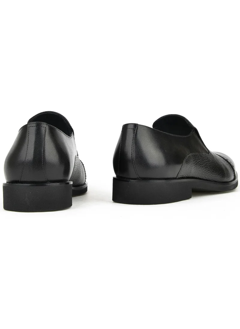 Ziya , Men's Leather Shoes 141145Z578 Black