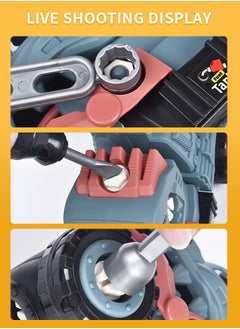 GROIC Take Apart Toys for Kids, Toddler DIY Assembly Construction Truck with Screwdriver, Freewheeling DIY Assembly Building Stem Toys Trucks Gifts for Boys Girls Kids Learning Educational Toys  - Image 4