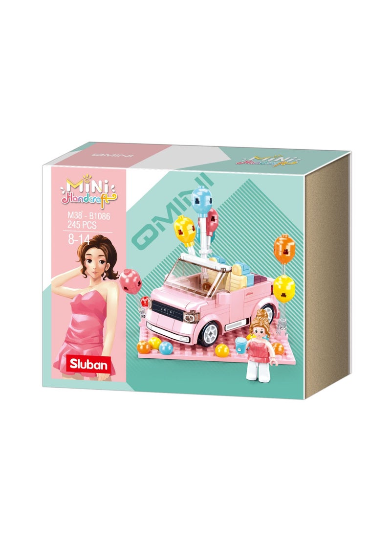 Sluban Mini Handcraft Open Topped Car 245 Pieces - Image 1