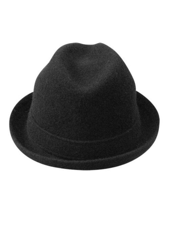 KANGOL Headwear Wool Player Hat, Black, L - Image 4