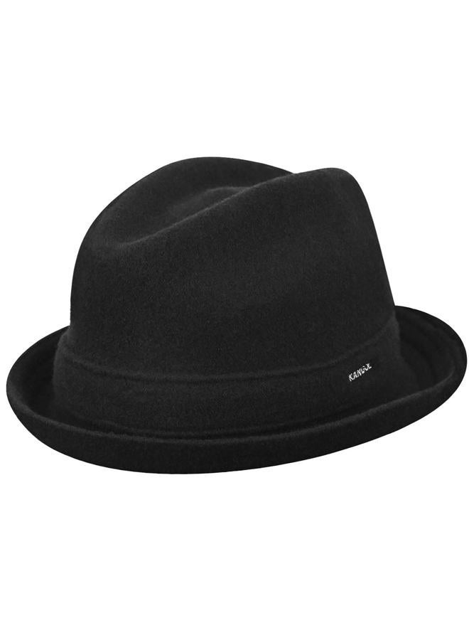 KANGOL Headwear Wool Player Hat, Black, L - Image 1