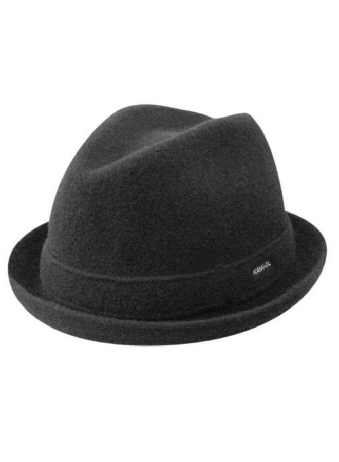 KANGOL Headwear Wool Player Hat, Black, L - Image 2