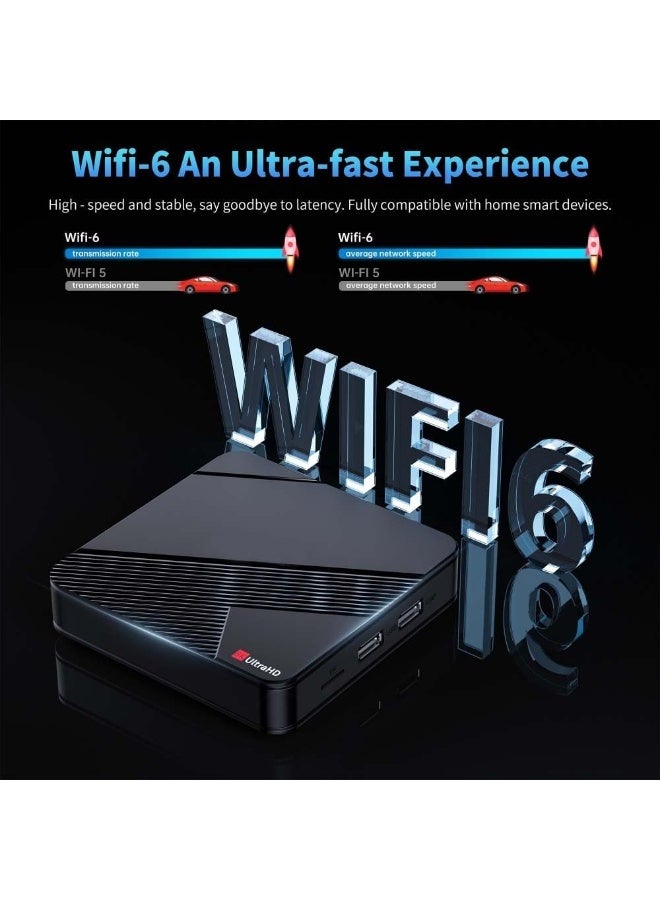 JAJEEK X99 PC Box MAX Smart Media Player with 4K Ultra HD Output, RK3518 Quad-Core Processor, 2GB RAM & 16GB Storage, 5G WiFi Internet Set Top Box for TV Streaming - Image 5