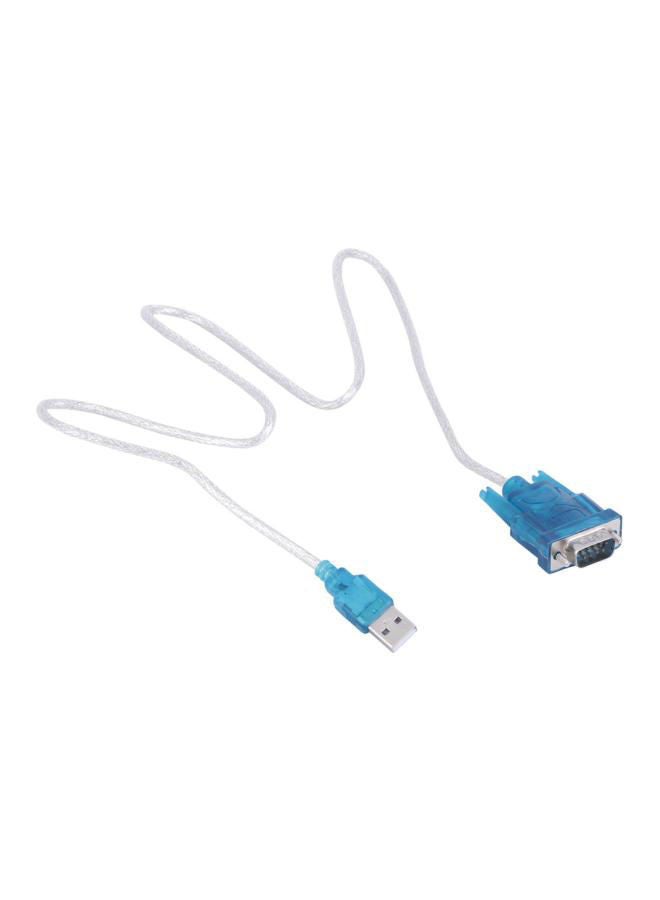 نيبمينينت محول بمنفذ USB 2.0 إلى شريحة تسلسلية RS232 بعدد 9 أسنان أبيض/أزرق - Image 1