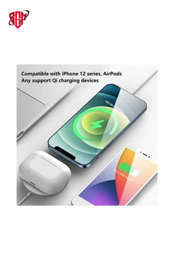 BGM - 20W Magnetic Wireless Charging Cable USB-C Compatible with Apple iPhone 12/12 Mini/12 Pro/12 Pro Max - Image 1