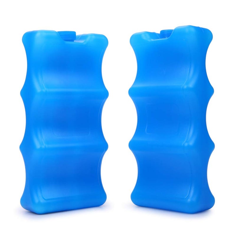 Gogoso Breastmilk Ice Pack Bottle Ice Packs for Breastfeeding Working Mom fit for Cans Bottles Breast Pump Bag Lunch Bags 2pcs