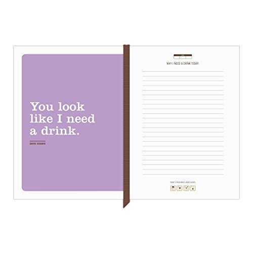Knock Knock I Need A Drink Inner-Truth Journal (Large, 7 x 9.5-inches) - Image 3