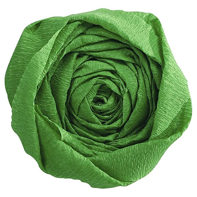 SEJASCOLLECTIONS Sejas Collections Green 75 GSM Craft Paper, 8x20 inches, Set of 1 Roll, Ideal for DIY Flower Making, Wrapping, Art Projects - Image 2