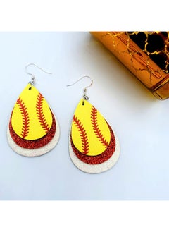 Cool Softball Stuff For Women - Softball Earrings - Softball Accessories (Crimson Red & White) - pzsku/Z42E3948AD9AAEDD088EBZ/45/_/1735816928/cc68d9b1-ec8f-44d2-97be-a59ecf7baa9d