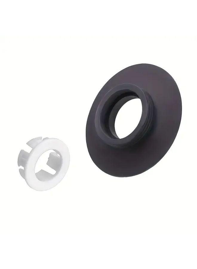 Black Toilet Replacement Seal Ring Compatible with Ideal Standard SV01967 SVO1967 Flapper Wax Ring Gasket - Image 1