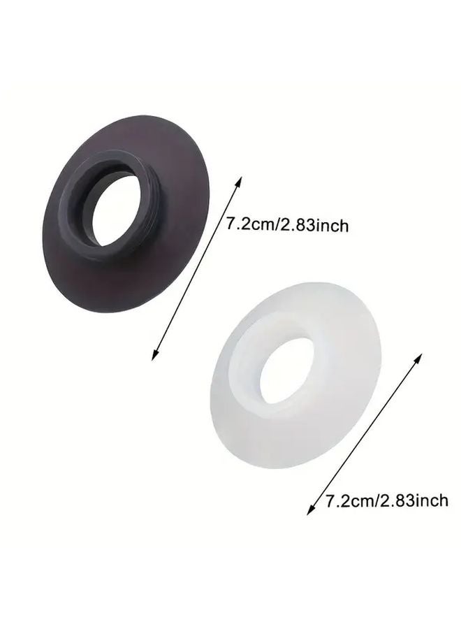 Black Toilet Replacement Seal Ring Compatible with Ideal Standard SV01967 SVO1967 Flapper Wax Ring Gasket - Image 4