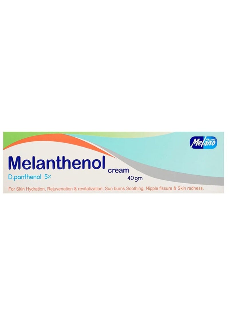 MELANO Melanthenol  Moisturizing Cream White 40g  - Image 4