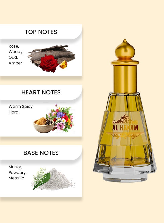 أتلانتيك عطر الحكم 25 مل زيت عطري تقليدي بعمق طبيعي - Image 2