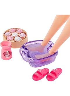 Barbie دمية باربي® للعناية الصحية - يوم السبا  - Image 3