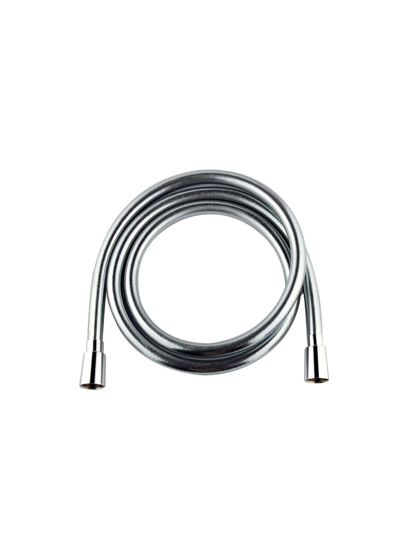 BOLD Premium Flexible Shower Hose 1.7m – High-Quality PVC with Double Stainless-Steel Interlock and Elegant Chrome Finish, Anti-Twist Solid Brass Connections for Durable Leak-Free Performance
