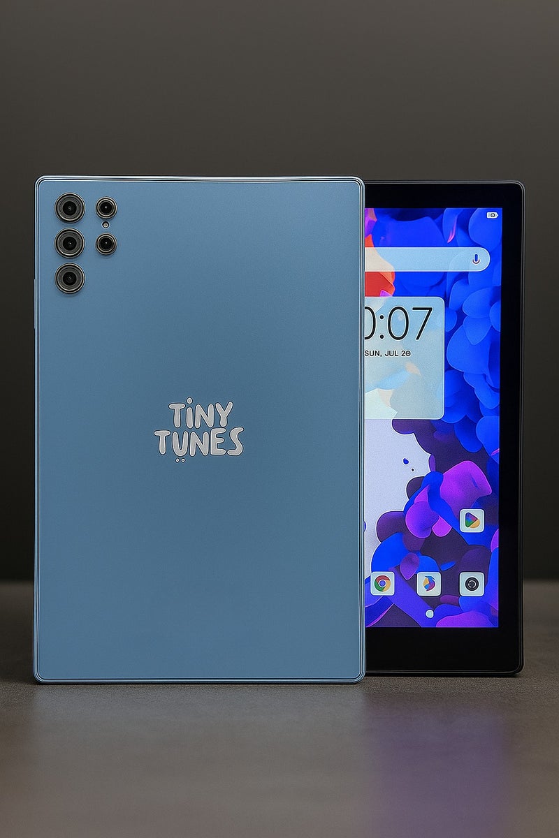 Tiny Tunes TS25 Ultra Smart PC Tablet | 10.1 Inch Display | 1TB Memory | 16GB RAM | KEYBOARD | MOUSE | EARPOD | FLIP COVER | PEN | C-TYPE CHARGER - Image 1
