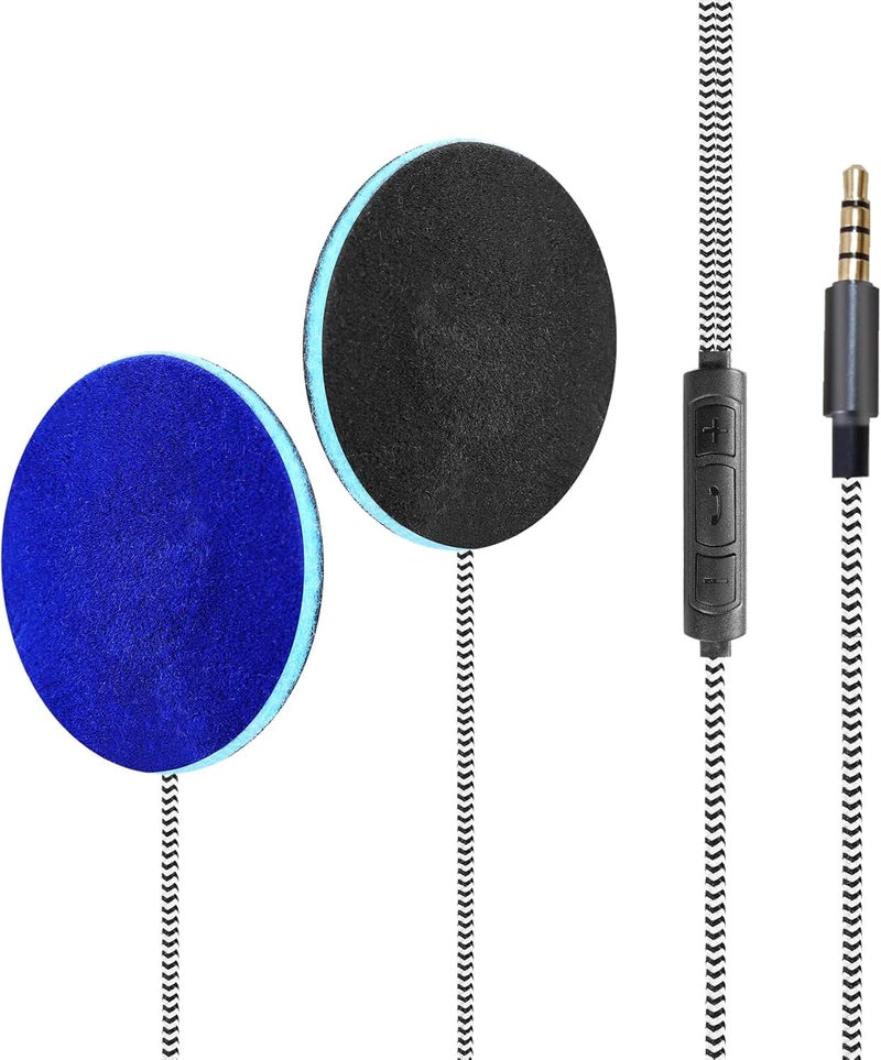 MMUSS Sleep Headphones with Knit Wool Headband with Ultra Thin Stereo Speakers.Perfect for Sports,Sleeping,Air Travel,Meditation and Relaxation (ArmyGreen) - Image 3