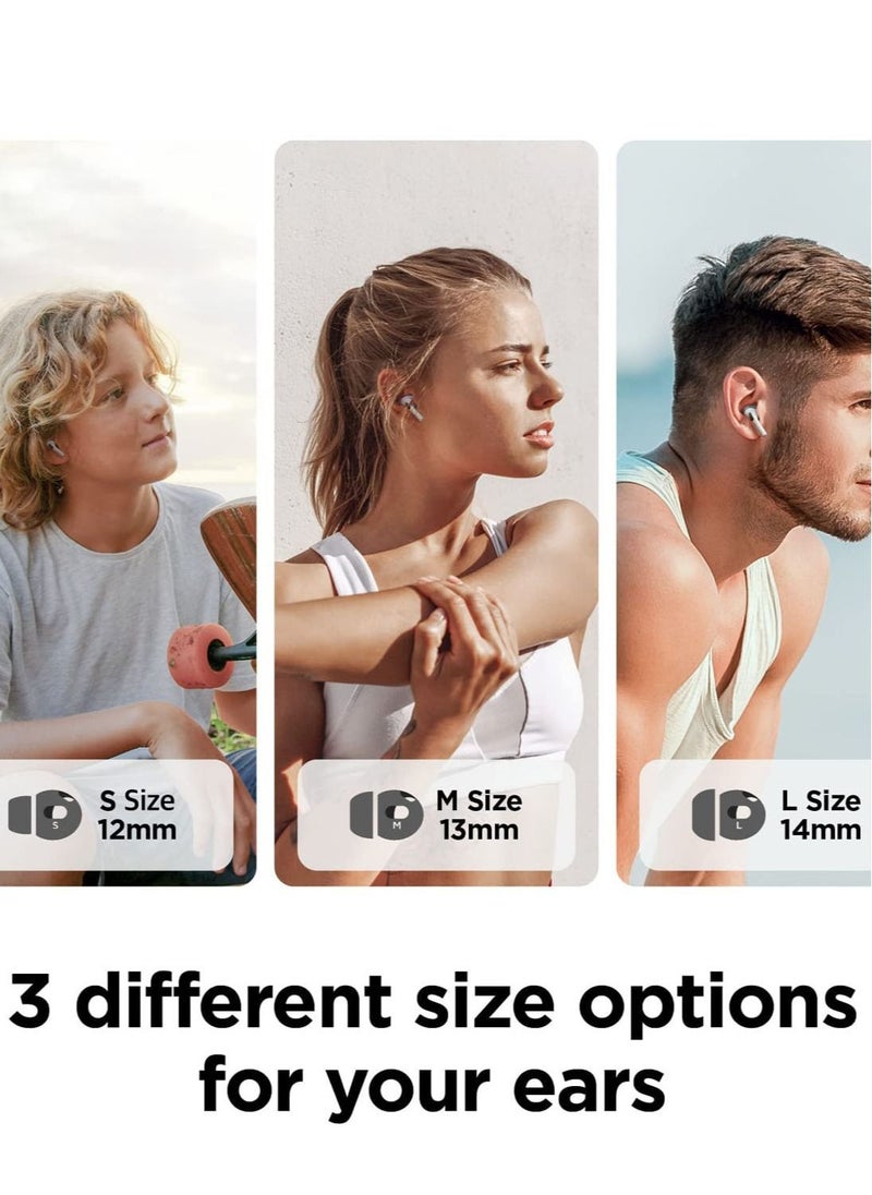 Elago - Ear Tips for AirPods Pro 2 Compatible with Apple AirPods Pro 2nd Gen with Earbuds Cover 3 Sets / 3 Sizes - Nightglow Blue - Image 1