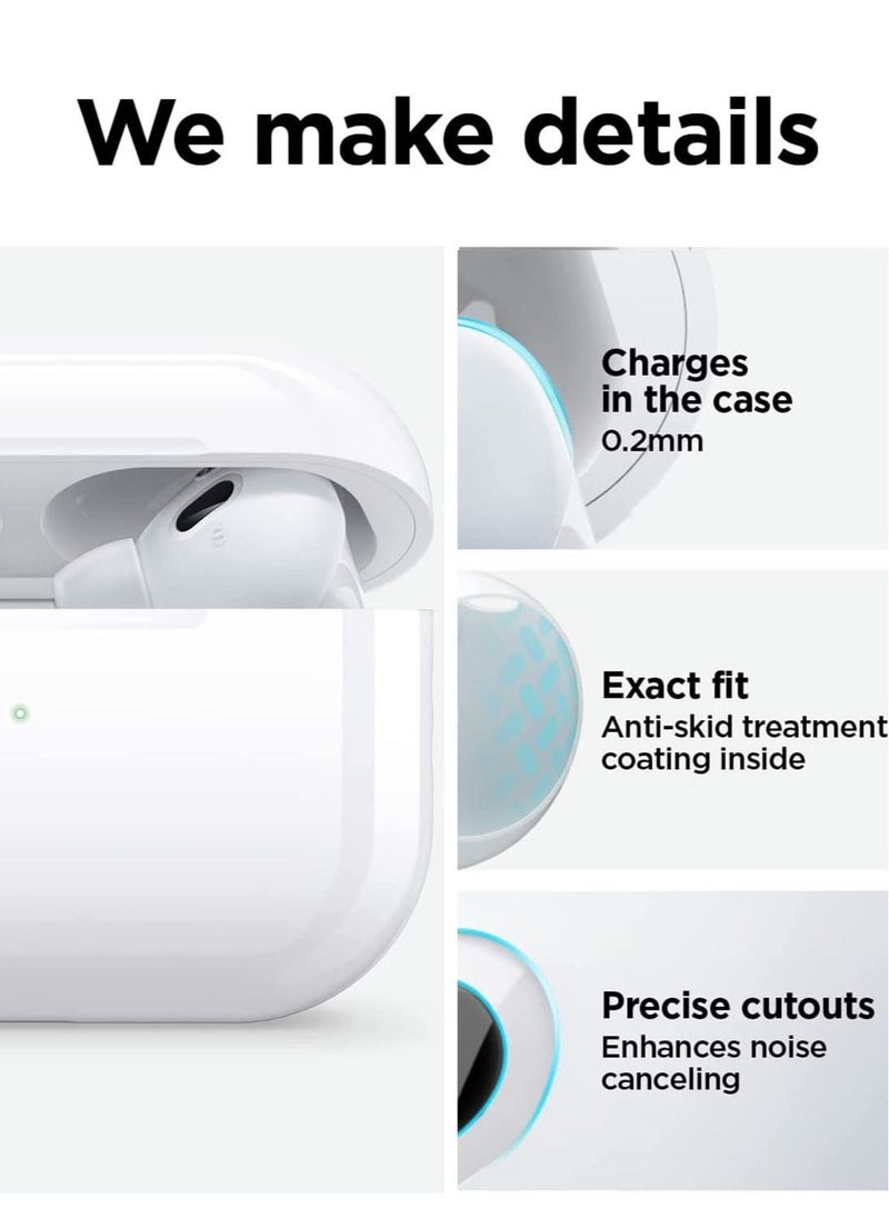 Elago - Ear Tips for AirPods Pro 2 Compatible with Apple AirPods Pro 2nd Gen with Earbuds Cover 3 Sets / 3 Sizes - Nightglow Blue - Image 1
