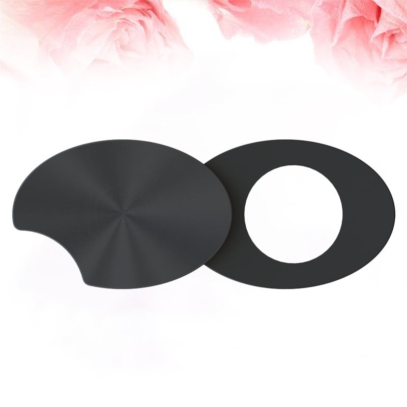 12 PCS Laptop ABS Source Material 2 In 1 Camera Privacy Sticker Cover Webcam Cover(Black) - Image 3