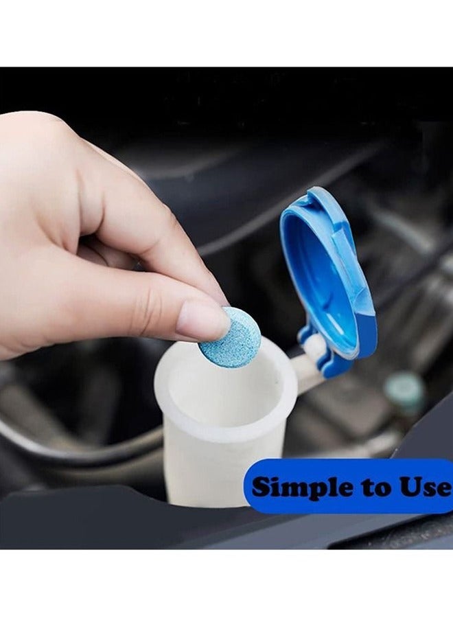 Generic 50-Piece Car Windshield Washer Tablets, Car Glass Wiper Fluid Concentrated Clean Tablets, Remove Glass Stains  - Image 3