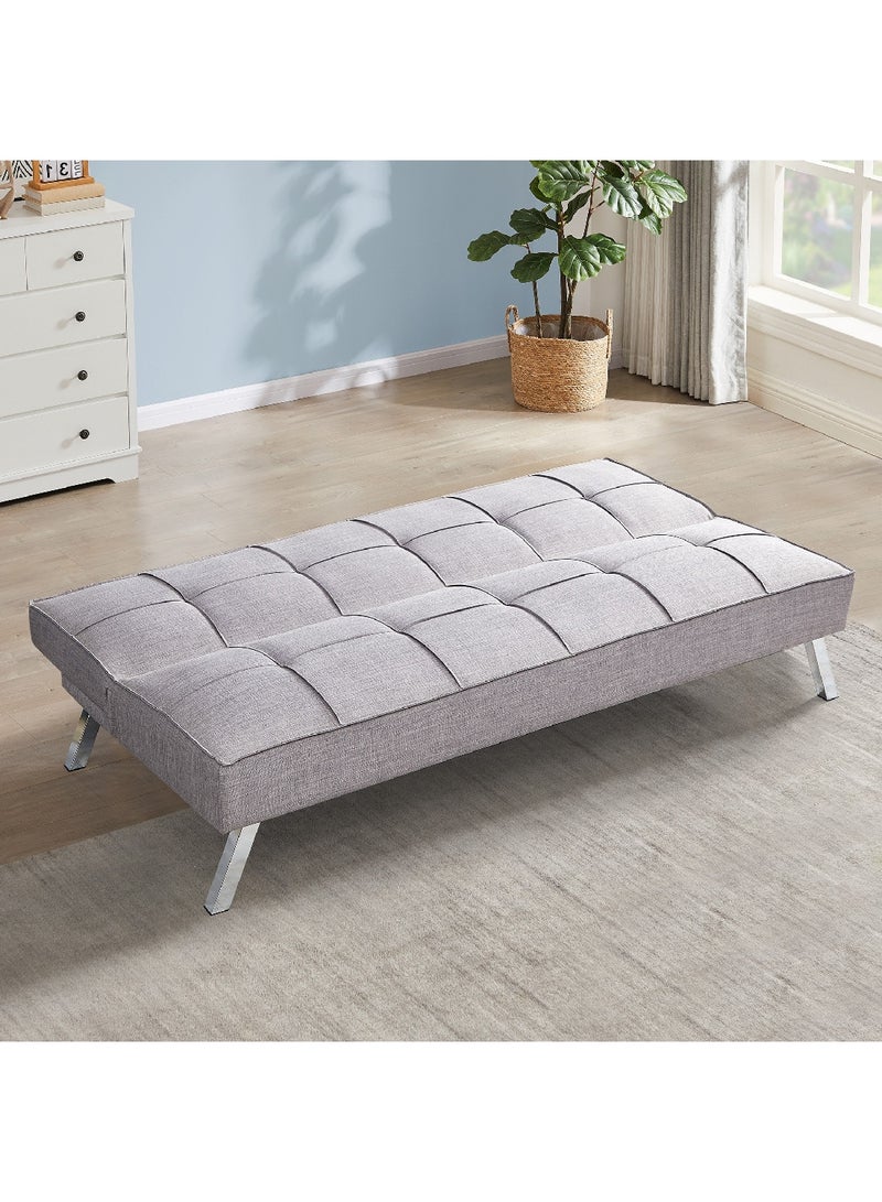 Home Box Ruby 3-Seater Fabric Sofa Bed 80 x 77 x 180 cm - Image 3