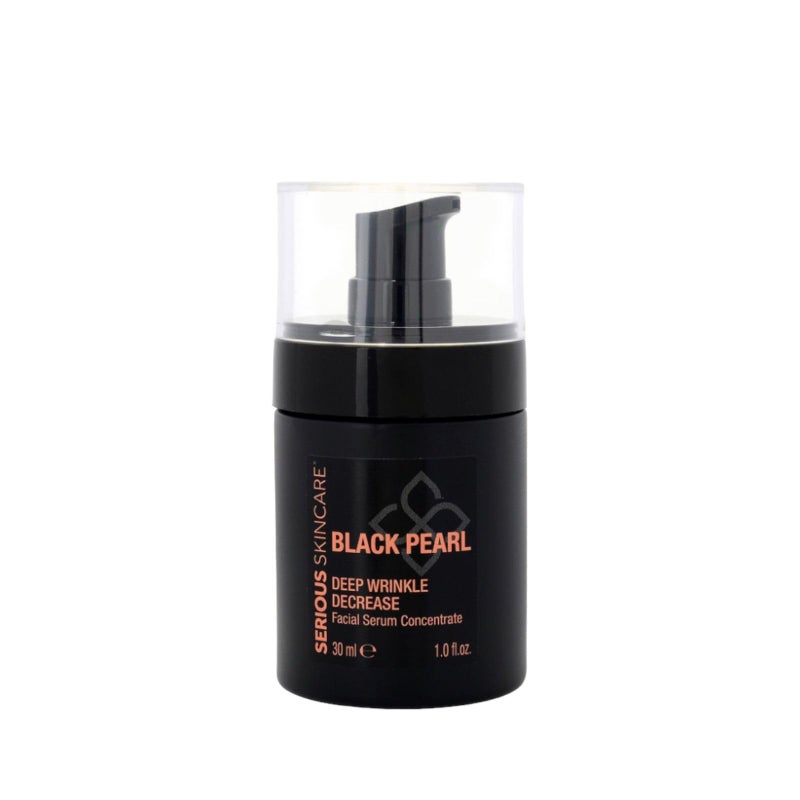 Serious Skincare - Black Pearl Deep Wrinkle Decrease Face Serum - Repair Deep Lines & Wrinkles - Increases Skin Hydration & Elasticity - Radiance Boosting for Luminous Glowing Skin 1 Fl. Oz. - Image 1