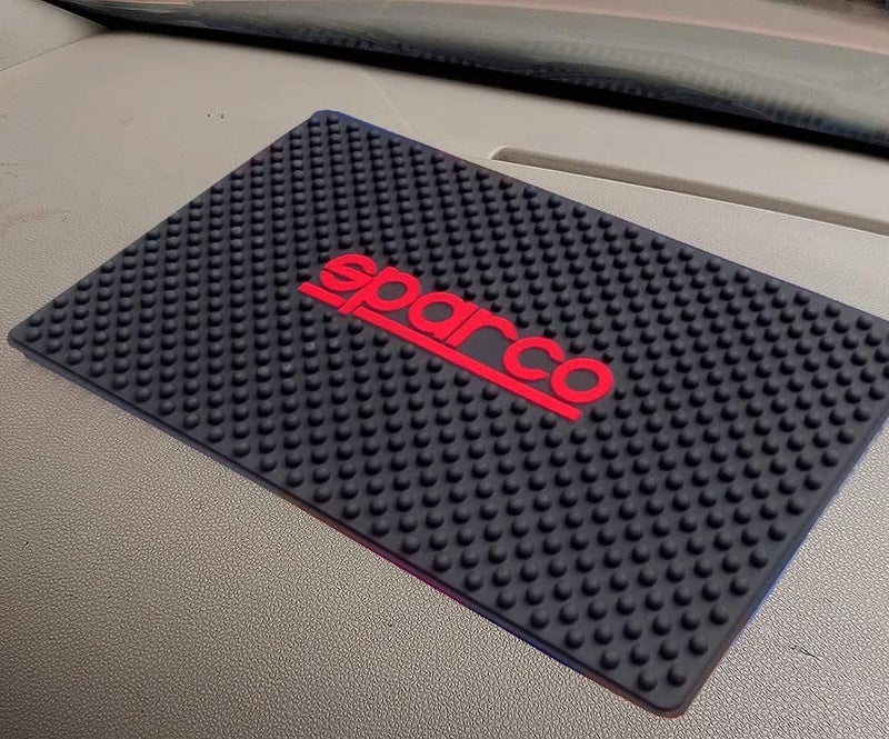 Auto E-Shopping Rubber Car Dashboard Non Slip Anti Skid Mat Sticky Holder Big Size 6 Inch X 10 Inch 1 Piece Black, Compatible - Image 2