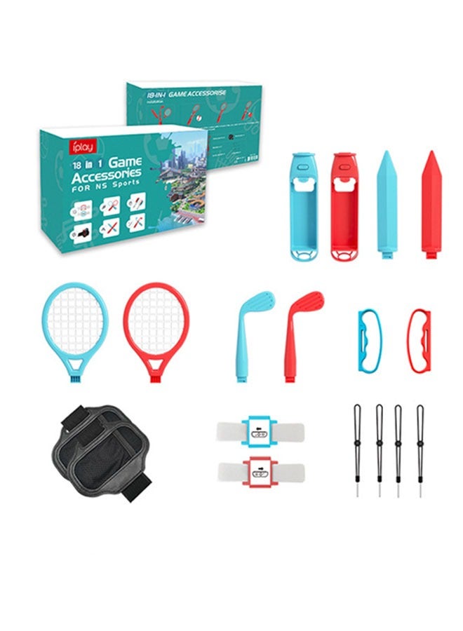 General Nintendo 18-in-1 Switch Sport Accessories, 2024 Switch Sport Accessories, Family Switch Sport Game Pack Accessory Kit  - Image 1