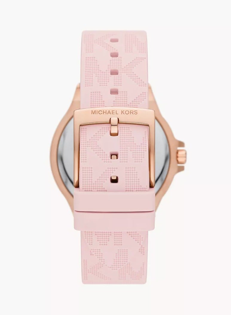 ام كي ساعة نسائية صغيرة من لينوكس بقرص من الكوارتز والذهب الوردي - MK7282 - Image 2