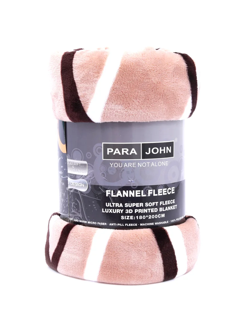 PARAJOHN Para John Fleece Blanket – Ultra Soft Microfiber Polyester Blanket 180×200 cm, Machine Washable