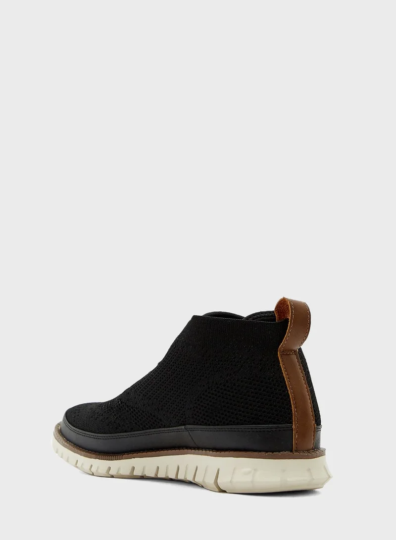 Robert Wood Knitted Boots