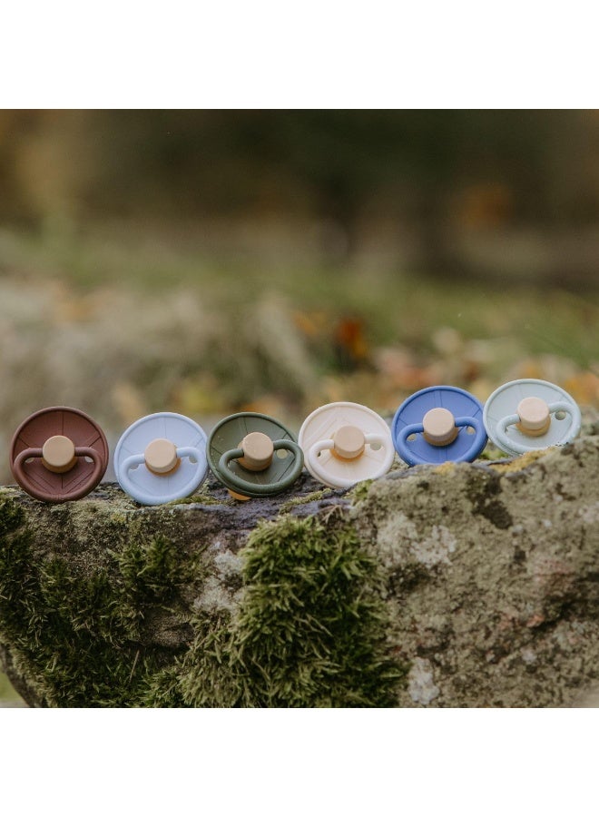 FRIGG لهاية FRIGG Little Viking من اللاتكس للأطفال 6-18 شهر 2-Pack كاكاو/زيتون - الحجم 2 - Image 3