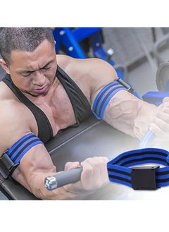 SportQ SportQ Blood Flow Restriction Bands Elastic Quick Release Band, Occlusion Training Bands for Men and Women, Resistance Bands for Arms and Legs and PFR Training (2 Biceps Bands, 2 Leg Bands)  - Image 3