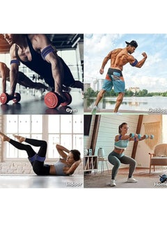 SportQ SportQ Blood Flow Restriction Bands Elastic Quick Release Band, Occlusion Training Bands for Men and Women, Resistance Bands for Arms and Legs and PFR Training (2 Biceps Bands, 2 Leg Bands)  - Image 5