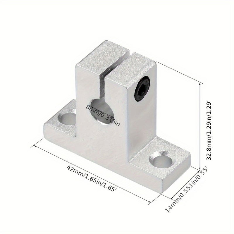 SK12 12mm Linear Rod Rail Shaft Support Motion Guide For CNC 3D Printer - Image 3