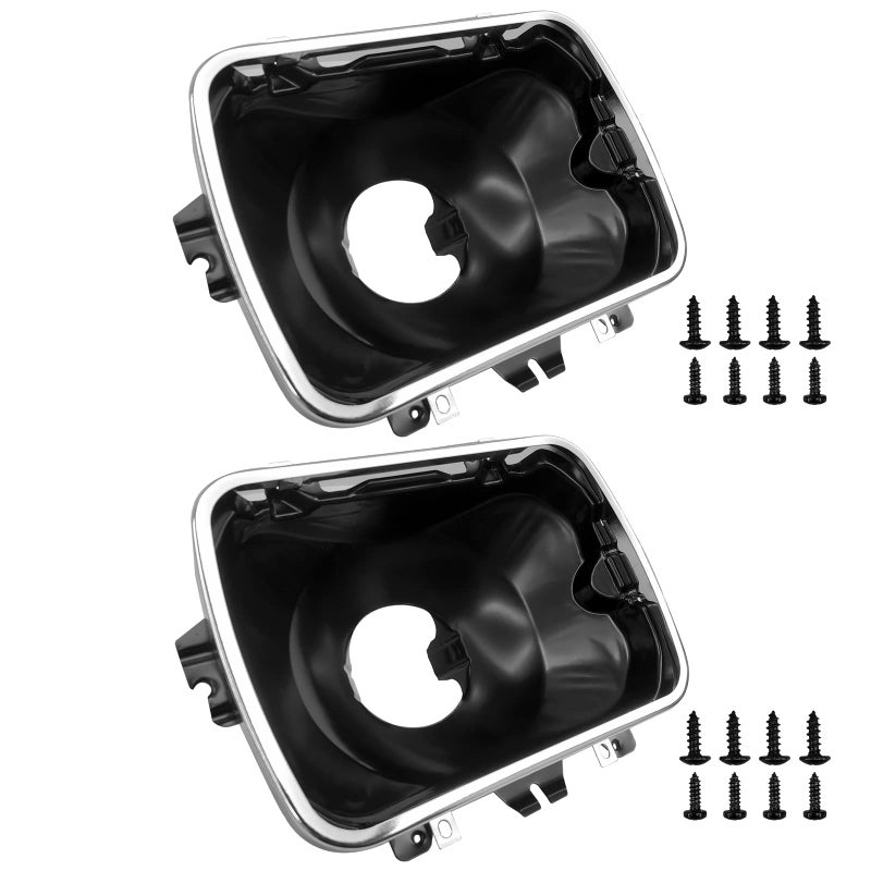 Dimeani 42437 Headlight Bucket Kit 5X7 Headlight Mounting fit for Chevrolet Express GMC Savana 1500 2500 3500 Safari Yukon Topkick Chevy Exprress 4500 K10 K20 K30 Suburban Cadillac Escalade2PCS