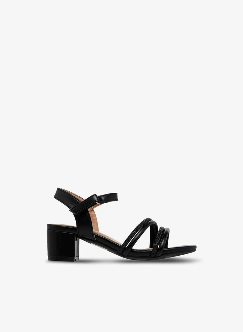 فلورا بيلا من شو إكسبرس صنادل بكعب بلوك للبنات من فلورا بيلا - تشكيلة رمضان