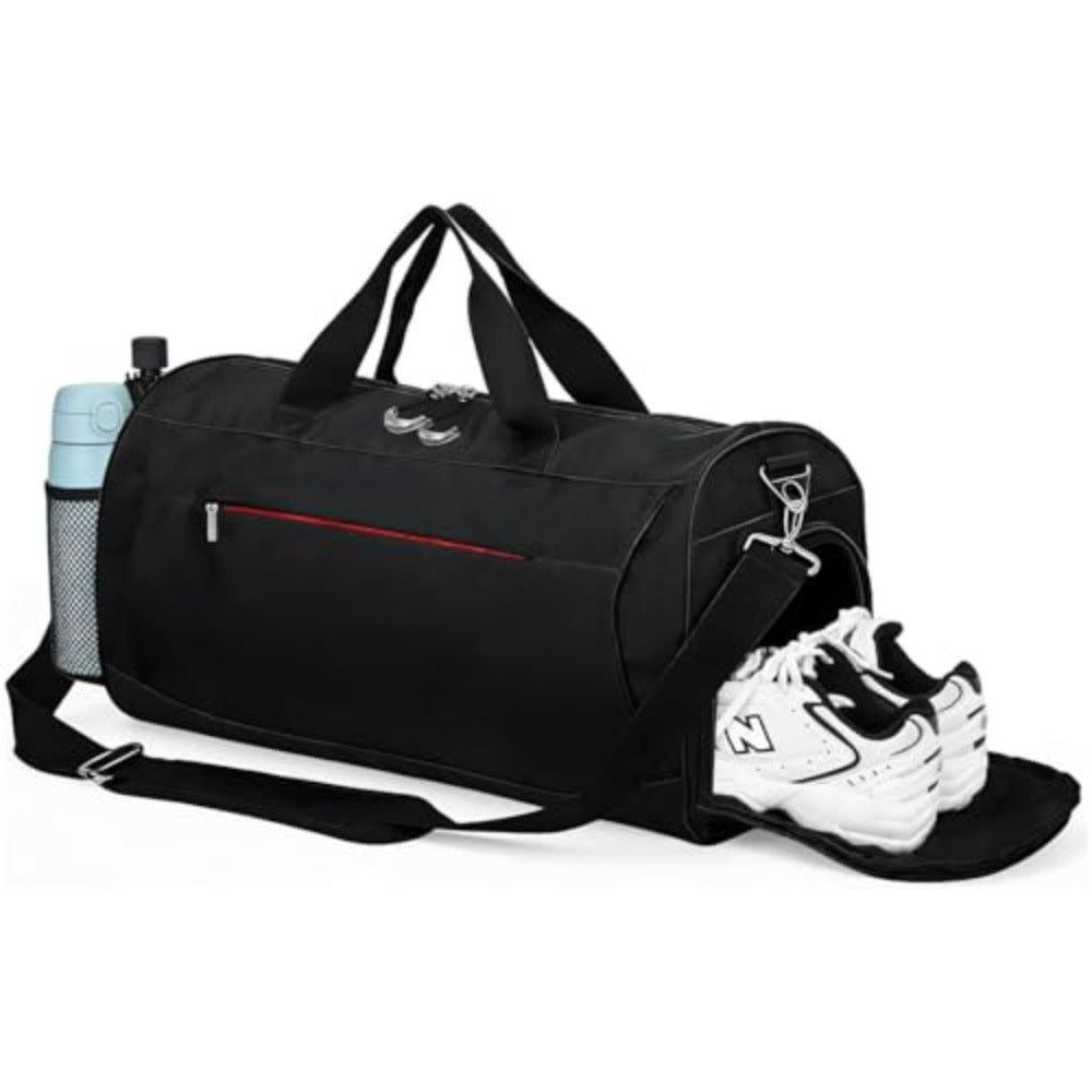Waterproof Gym Bag for Men and Women Sports Duffle Bag with Separate Shoe and Wet Compartment Ideal for Workout Fitness Sports Travel Yoga Large Size